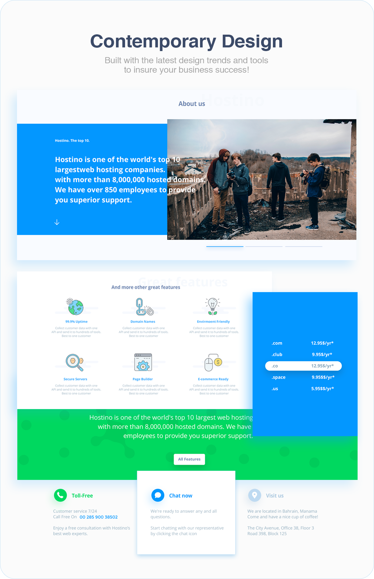 Hostino WHMCS Web Hosting Template - 10