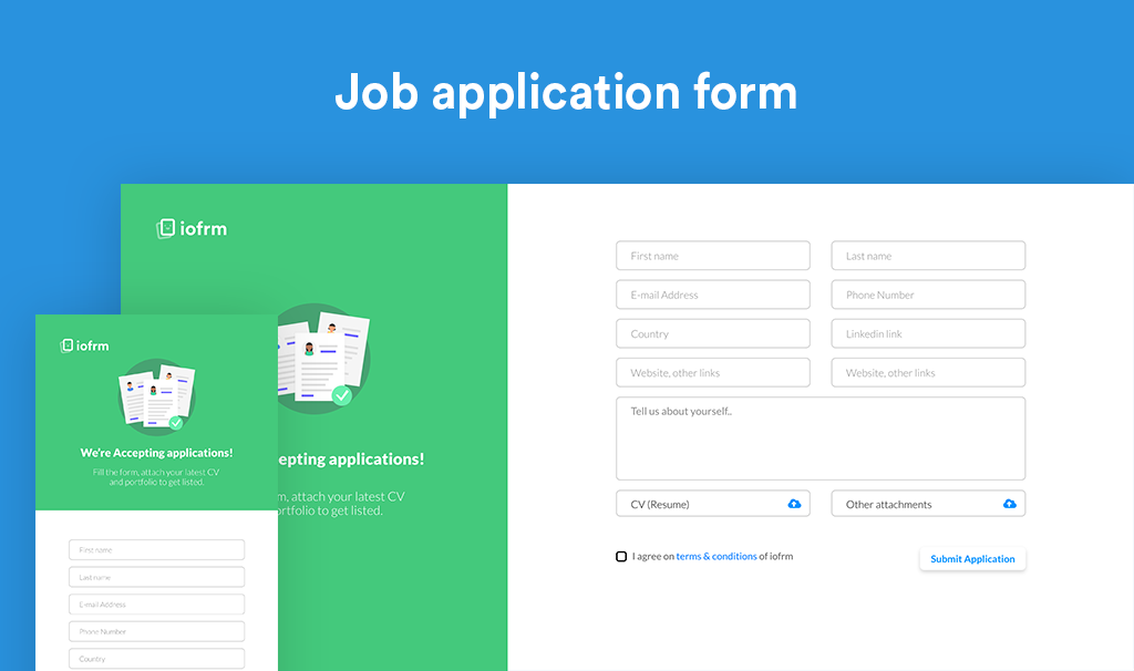 Iofrm - Login and Register Form Templates - 3