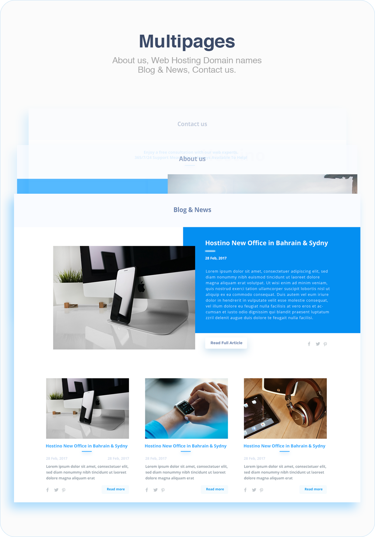 Hostino WHMCS Web Hosting Template - 12