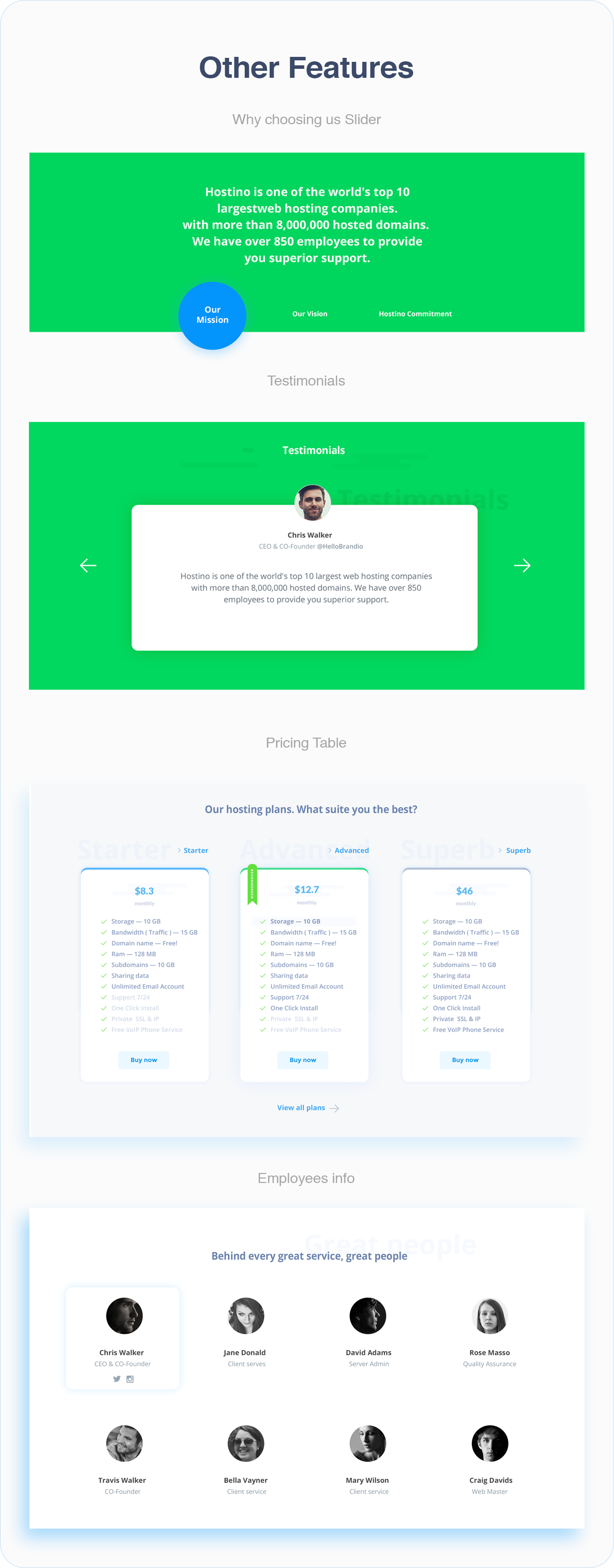 Hostino WHMCS Web Hosting Template - 13